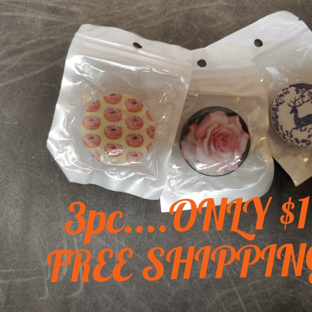 3pc. POPSOCKETS - Picture 2 of 6